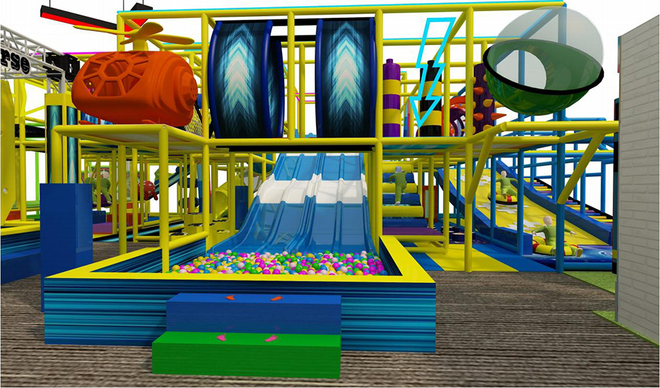 custom soft play structure bj-9048 customizable hot sale commercial play area equipment for indoor play centers view 5 | Bluejayset