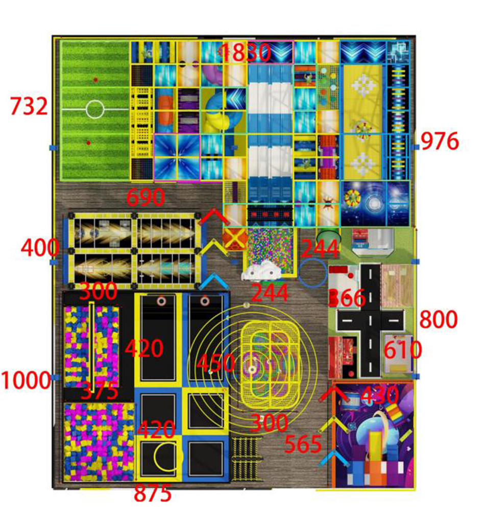 custom soft play structure bj-9048 customizable hot sale commercial play area equipment for indoor play centers view 8 | Bluejayset