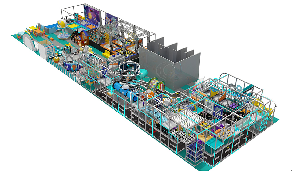 custom soft play structure bj-9064 customizable hot sale indoor playground for indoor play centers view 4 | Bluejayset
