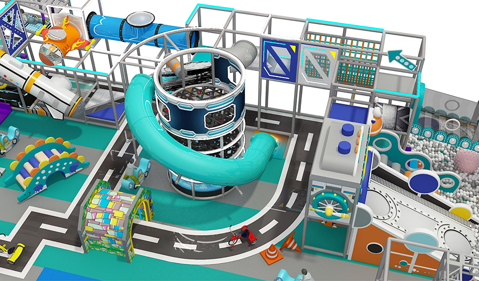 custom soft play structure bj-9064 customizable hot sale indoor playground for indoor play centers view 6 | Bluejayset