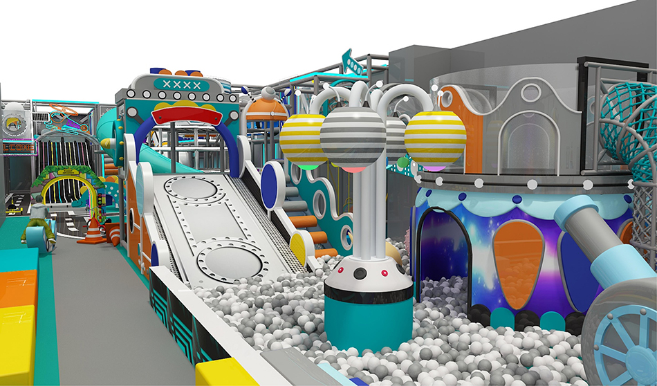 custom soft play structure bj-9064 customizable hot sale indoor playground for indoor play centers view 7 | Bluejayset