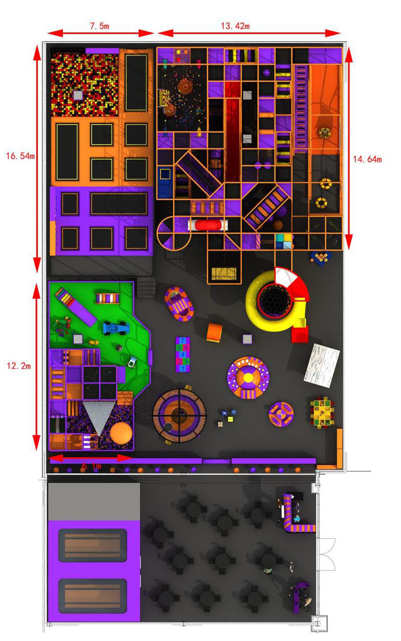 custom soft play structure bj-9041 customizable indoor adventure playground for indoor play centers view 5 | Bluejayset
