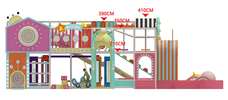 custom soft play structure bj-9070 customizable indoor jungle gym supplier for indoor play centers view 7 | Bluejayset