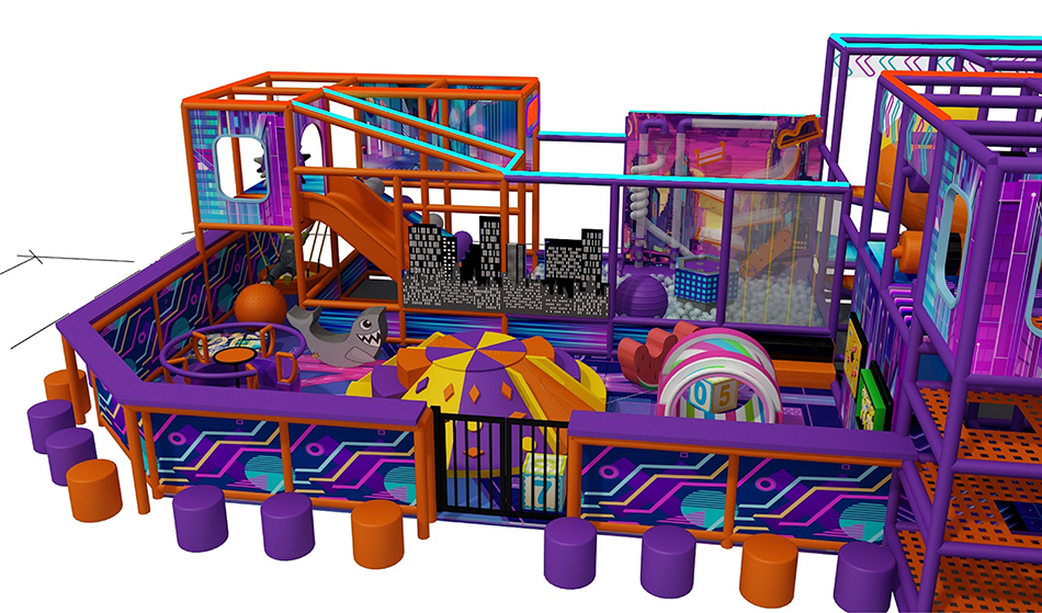 custom soft play structure bj-9060 customizable indoor play center for sale for indoor play centers view 2 | Bluejayset