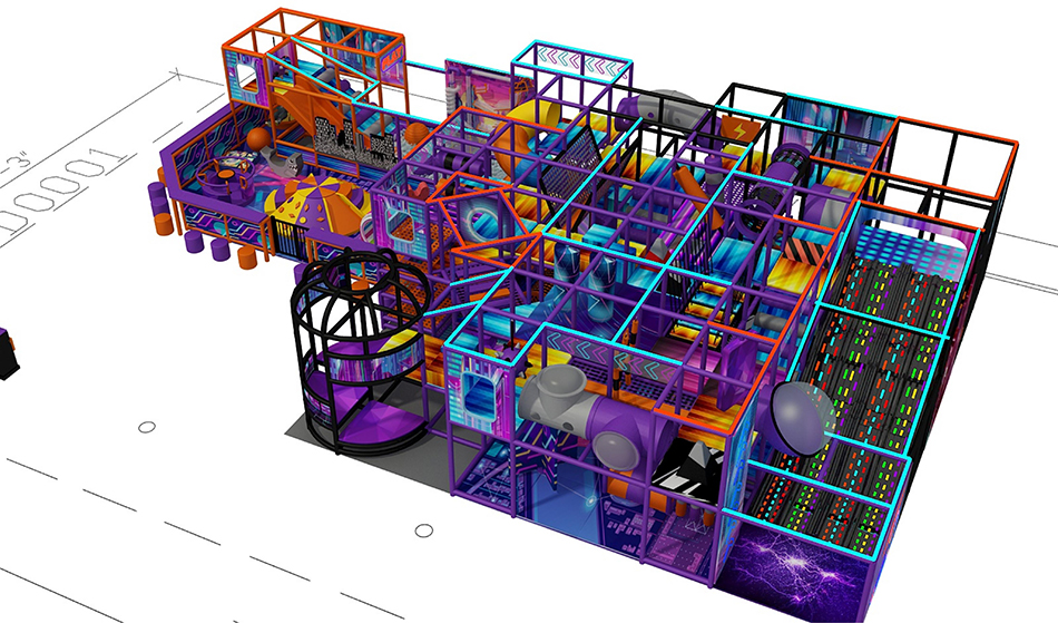 custom soft play structure bj-9060 customizable indoor play center for sale for indoor play centers view 3 | Bluejayset