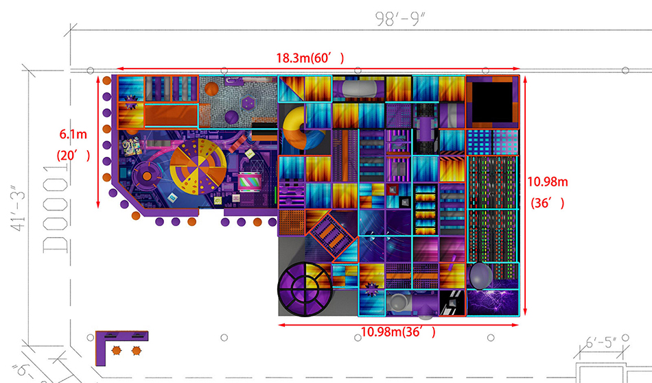 custom soft play structure bj-9060 customizable indoor play center for sale for indoor play centers view 7 | Bluejayset