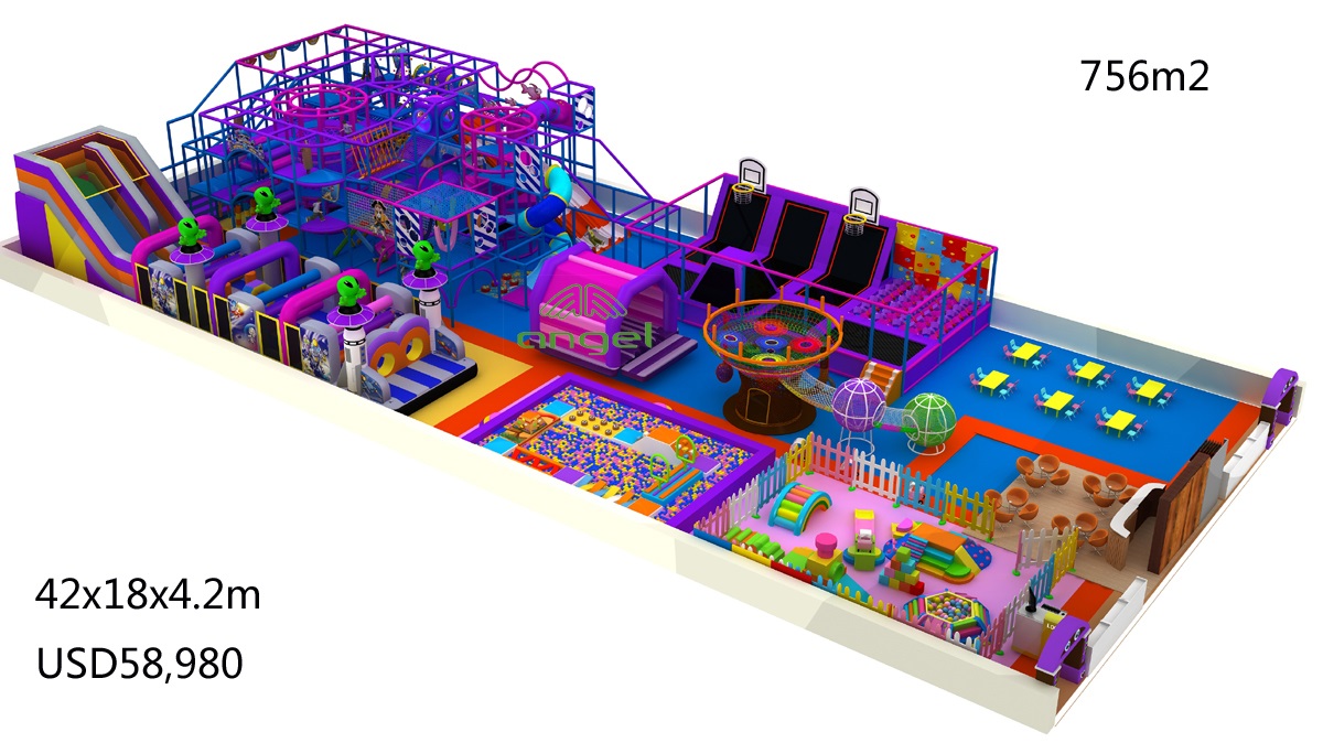 custom soft play structure bj-9005 customizable indoor play equipment for indoor play centers view 3 | Bluejayset