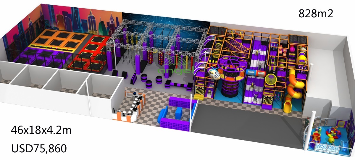 custom soft play structure bj-9005 customizable indoor play equipment for indoor play centers view 5 | Bluejayset