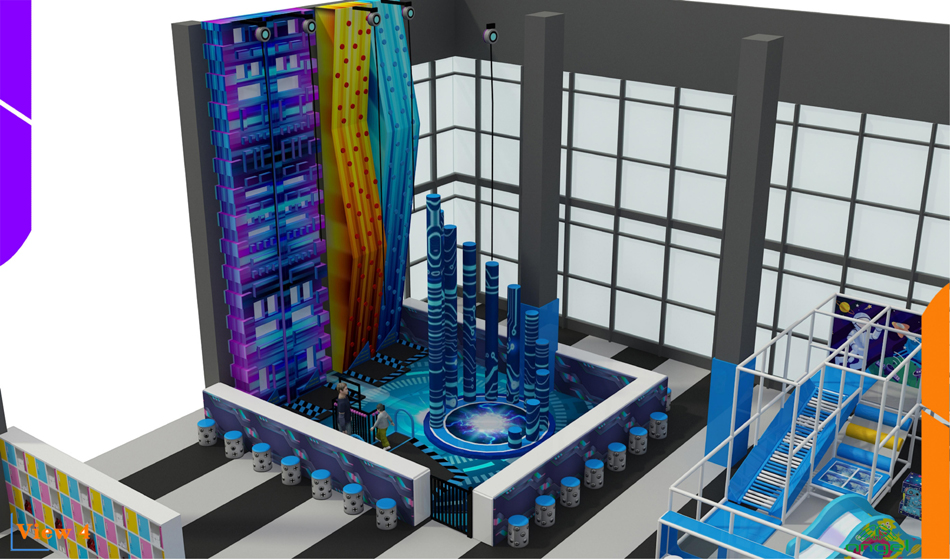 custom soft play structure bj-9038 customizable indoor play manufacture for indoor play centers view 3 | Bluejayset