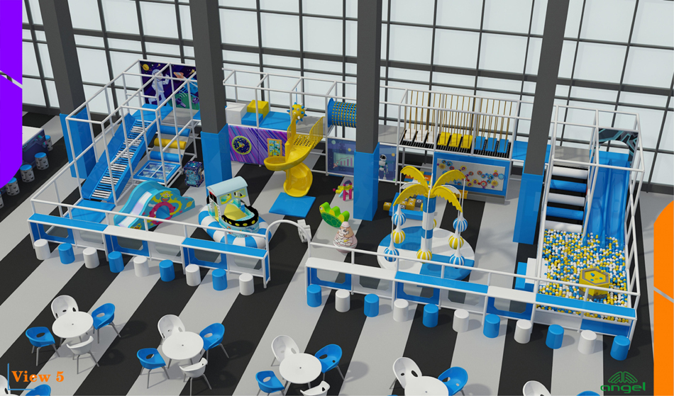 custom soft play structure bj-9038 customizable indoor play manufacture for indoor play centers view 4 | Bluejayset