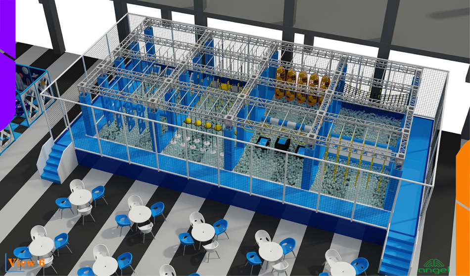 custom soft play structure bj-9038 customizable indoor play manufacture for indoor play centers view 5 | Bluejayset