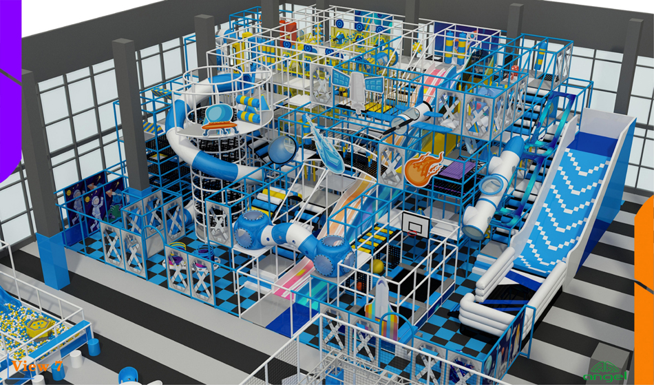 custom soft play structure bj-9038 customizable indoor play manufacture for indoor play centers view 6 | Bluejayset