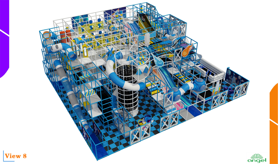 custom soft play structure bj-9038 customizable indoor play manufacture for indoor play centers view 7 | Bluejayset