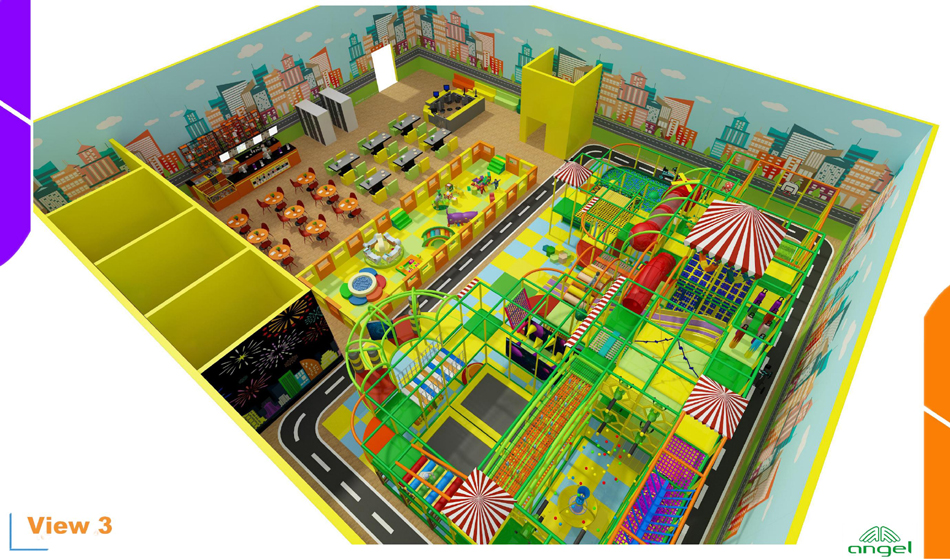 custom soft play structure bj-9013 customizable indoor playground for indoor play centers view 2 | Bluejayset