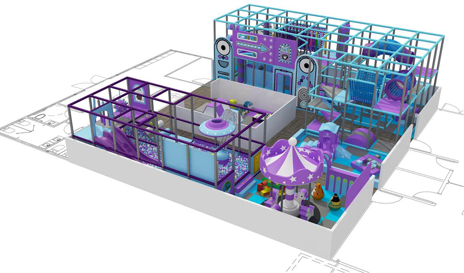 custom soft play structure bj-9083 customizable indoor playground cost for indoor play centers view 4 | Bluejayset