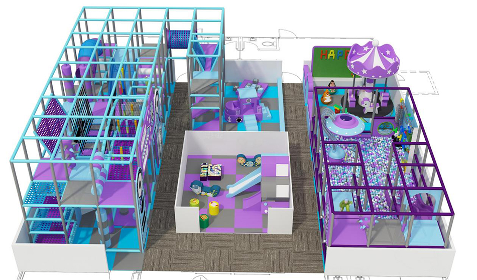 custom soft play structure bj-9083 customizable indoor playground cost for indoor play centers view 6 | Bluejayset