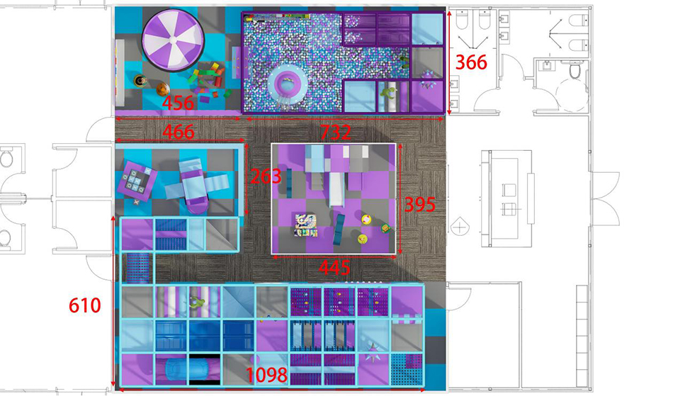 custom soft play structure bj-9083 customizable indoor playground cost for indoor play centers view 7 | Bluejayset
