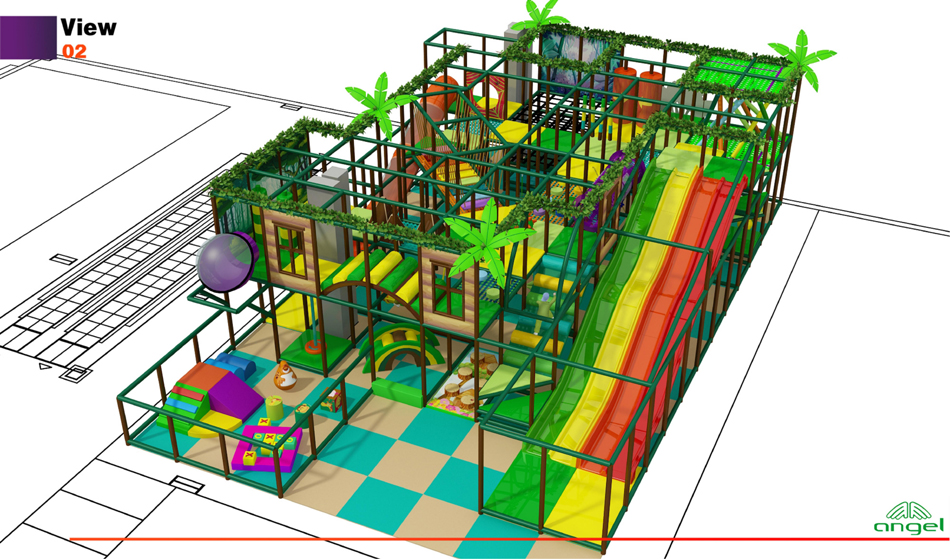 custom soft play structure bj-9074 customizable indoor playground equipment for indoor play centers view 2 | Bluejayset