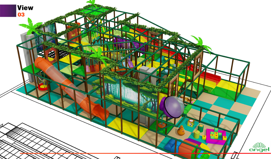 custom soft play structure bj-9074 customizable indoor playground equipment for indoor play centers view 3 | Bluejayset