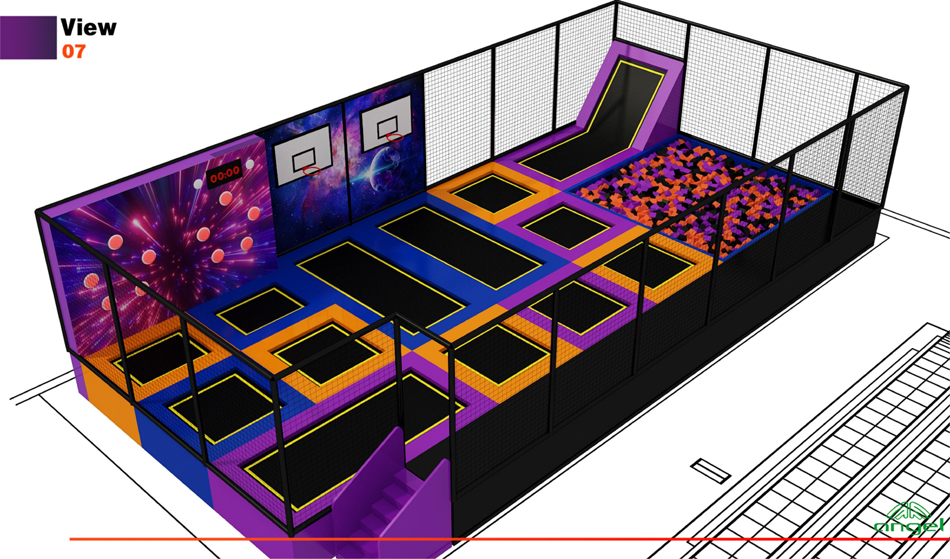 custom soft play structure bj-9074 customizable indoor playground equipment for indoor play centers view 4 | Bluejayset