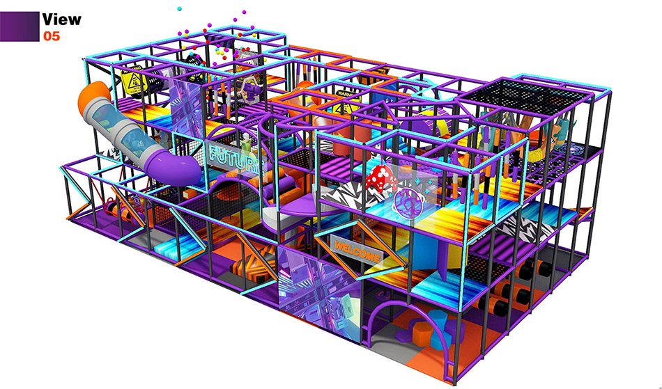 custom soft play structure bj-9050 customizable indoor playground equipment for sale for indoor play centers view 5 | Bluejayset