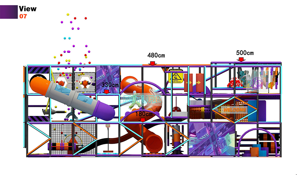 custom soft play structure bj-9050 customizable indoor playground equipment for sale for indoor play centers view 7 | Bluejayset