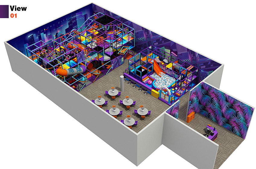 custom soft play structure bj-9050 customizable indoor playground equipment for sale for indoor play centers | Bluejayset