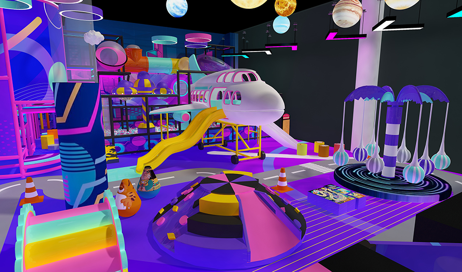 custom soft play structure bj-9094 customizable indoor playground middle east for indoor play centers view 7 | Bluejayset