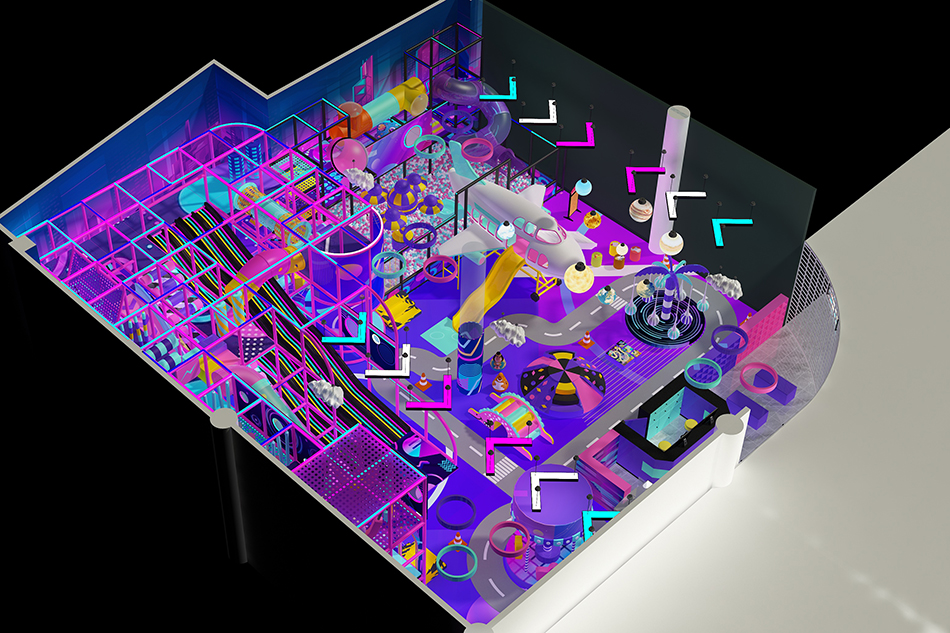 custom soft play structure bj-9094 customizable indoor playground middle east for indoor play centers | Bluejayset