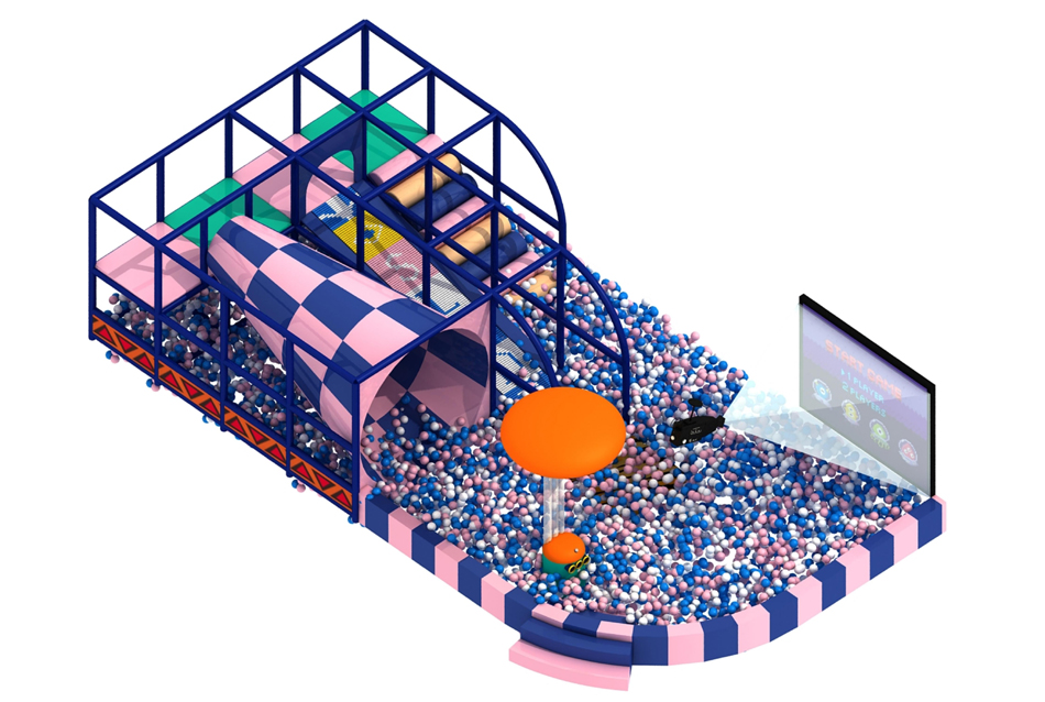 custom soft play structure bj-9040 customizable indoor playground toronto eglinton for indoor play centers view 3 | Bluejayset