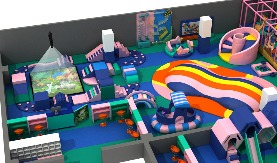 custom soft play structure bj-9040 customizable indoor playground toronto eglinton for indoor play centers view 7 | Bluejayset