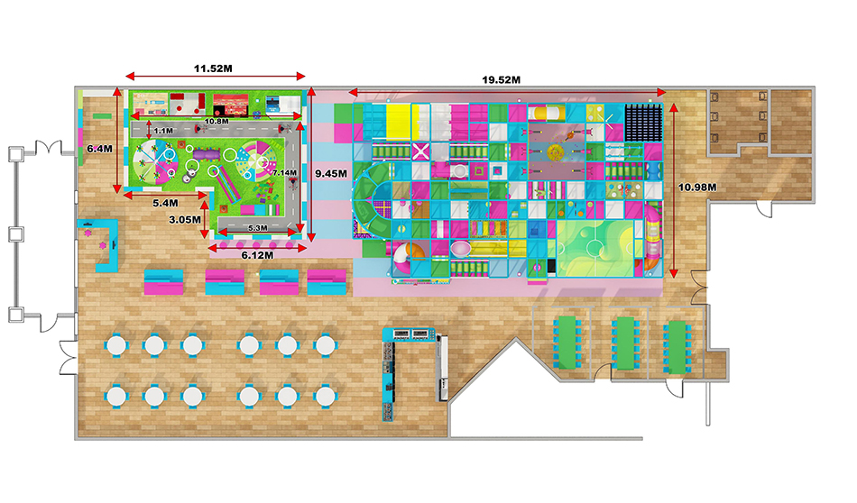 custom soft play structure bj-9092 customizable indoor playground usa for indoor play centers view 13 | Bluejayset