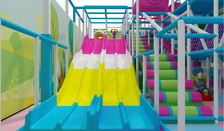 custom soft play structure bj-9092 customizable indoor playground usa for indoor play centers view 4 | Bluejayset