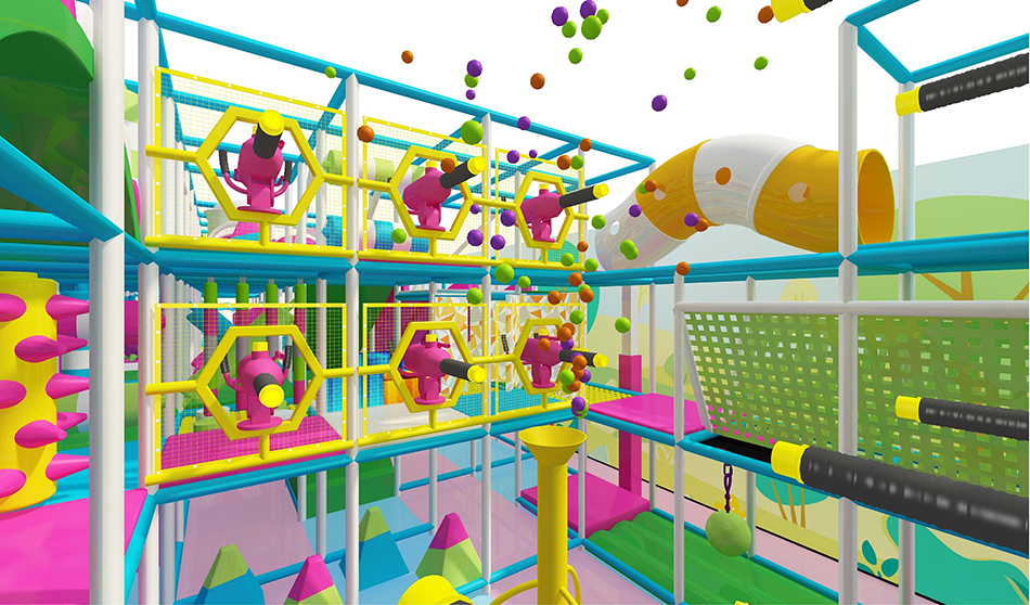 custom soft play structure bj-9092 customizable indoor playground usa for indoor play centers view 8 | Bluejayset