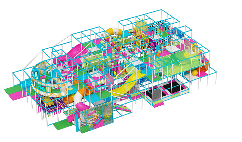 custom soft play structure bj-9092 customizable indoor playground usa for indoor play centers view 10 | Bluejayset
