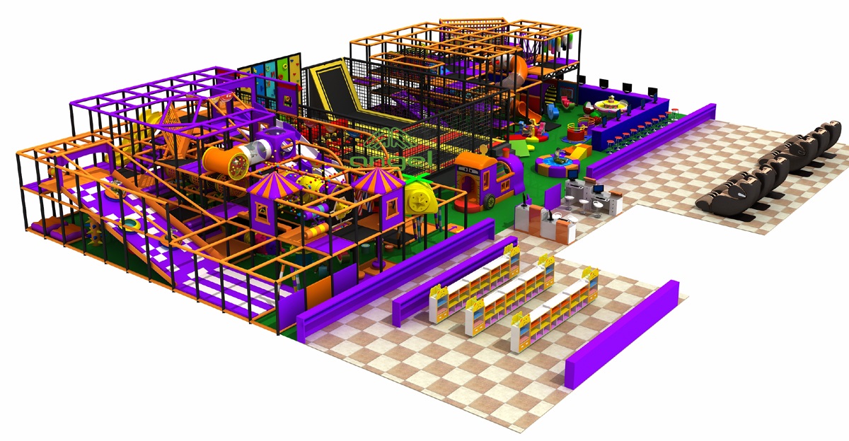 custom soft play structure bj-9003 customizable indoor playgrounds profitable for indoor play centers view 3 | Bluejayset