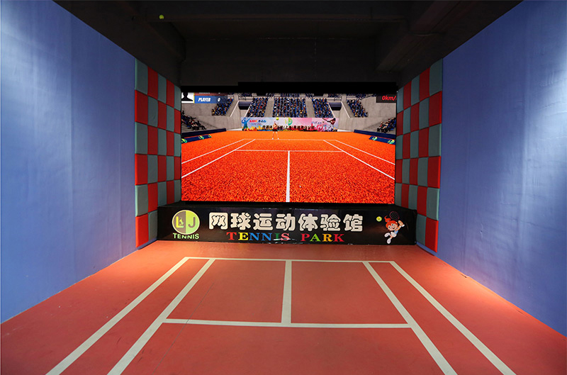 custom indoor playground equipment bj-is001 customizable indoor sport -simulate tennis park for indoor play centers | Bluejayset