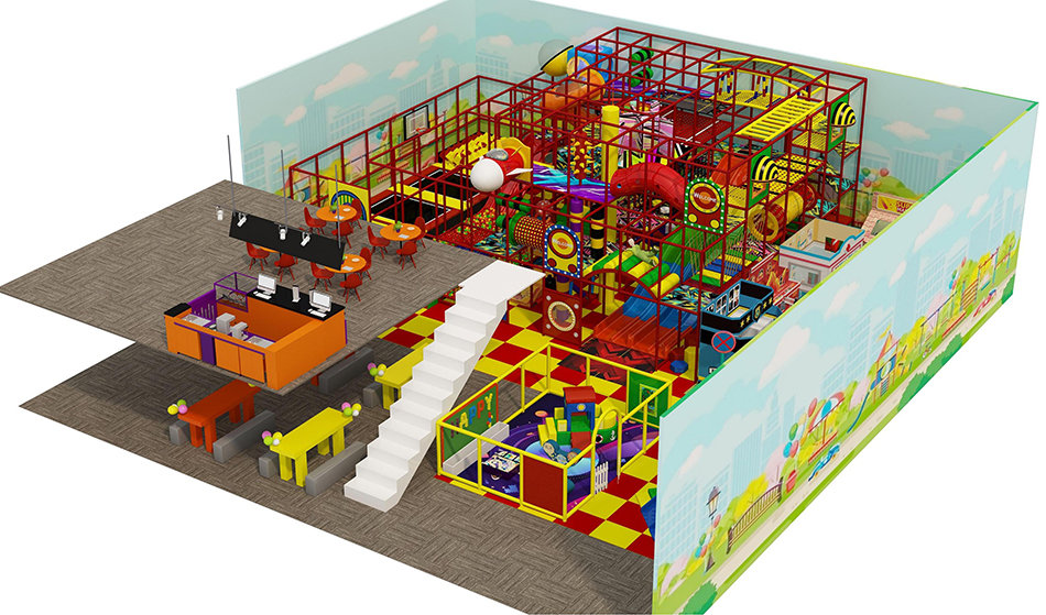 custom soft play structure bj-9077 customizable inner playground for sale for indoor play centers view 2 | Bluejayset