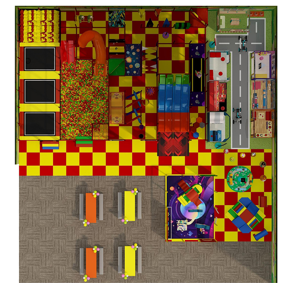 custom soft play structure bj-9077 customizable inner playground for sale for indoor play centers view 6 | Bluejayset