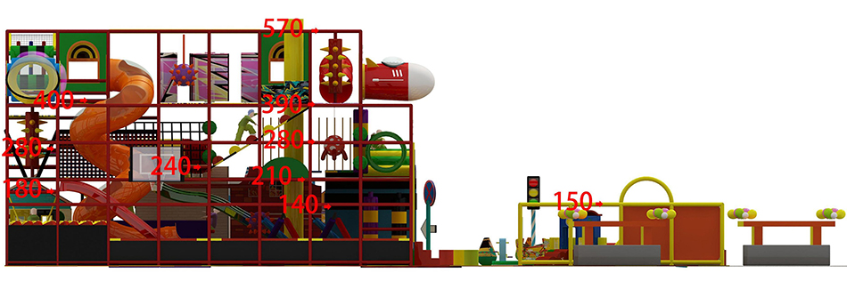 custom soft play structure bj-9077 customizable inner playground for sale for indoor play centers view 10 | Bluejayset