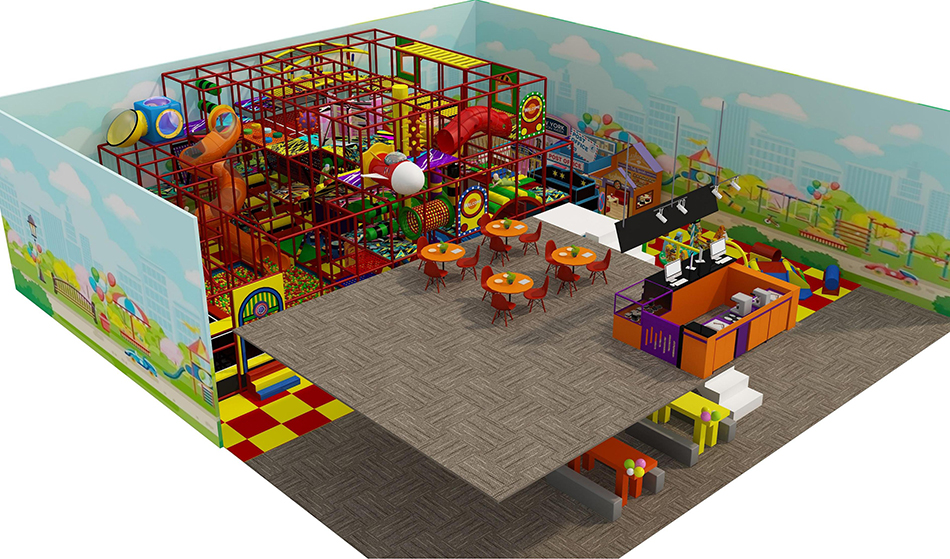 custom soft play structure bj-9077 customizable inner playground for sale for indoor play centers | Bluejayset