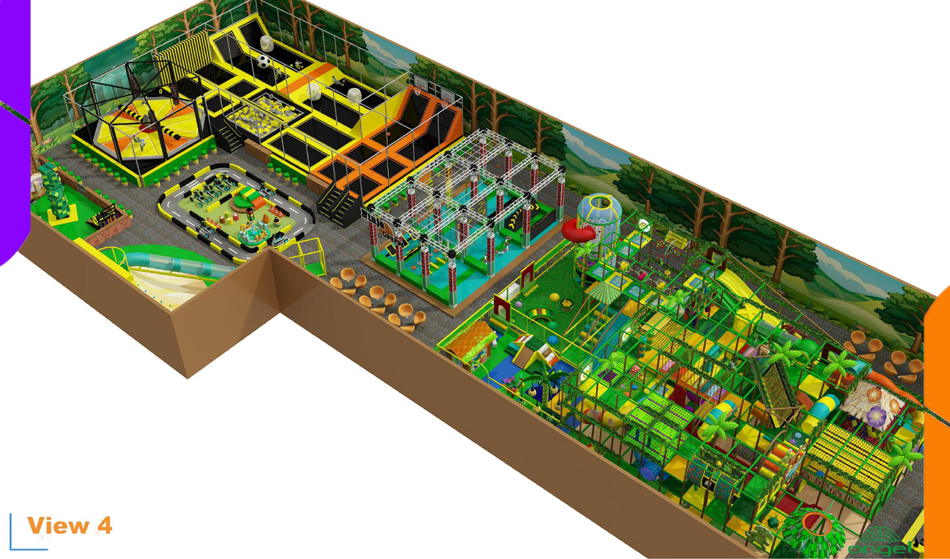 custom soft play structure bj-9027 customizable inside playground for indoor play centers view 3 | Bluejayset