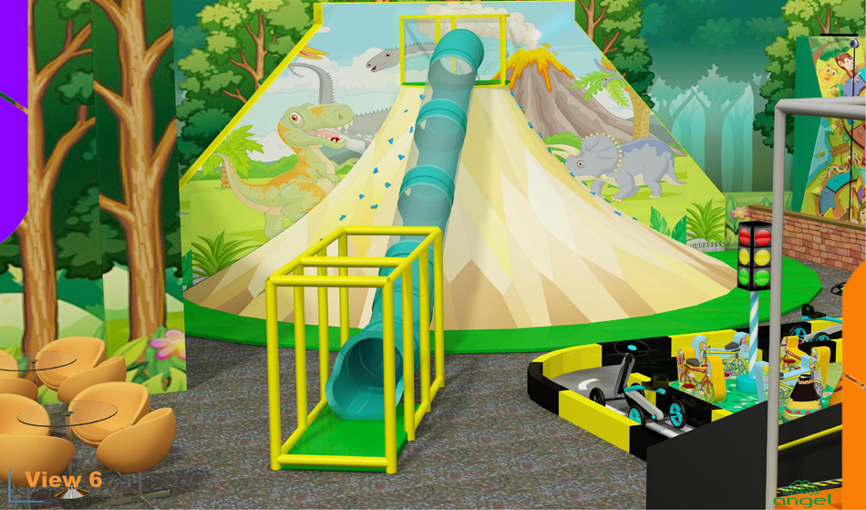 custom soft play structure bj-9027 customizable inside playground for indoor play centers view 5 | Bluejayset