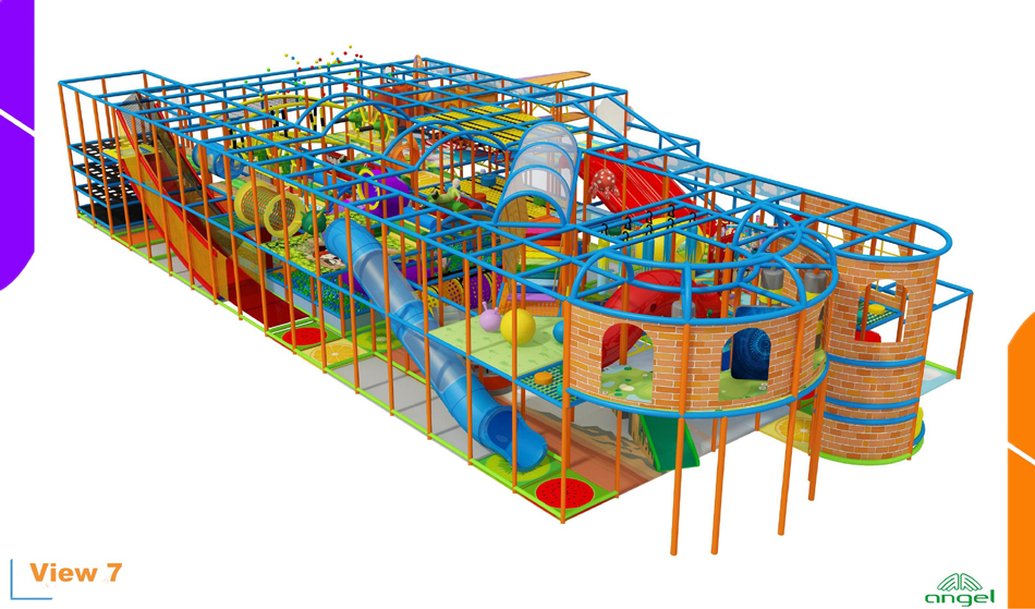 custom soft play structure bj-9026 customizable inside playground equipment for indoor play centers view 6 | Bluejayset