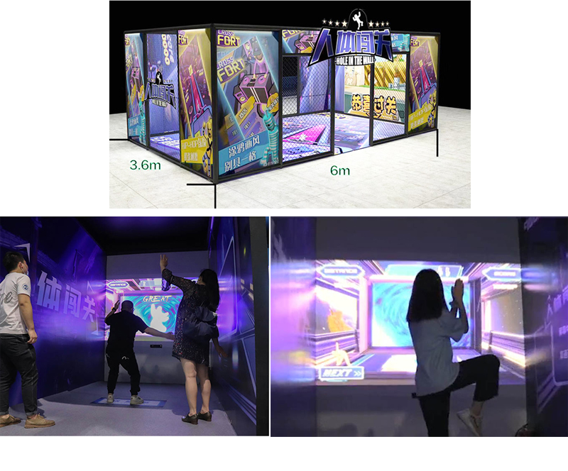 custom indoor playground equipment bj-ig003 customizable interactive game - wall coming for indoor play centers view 2 | Bluejayset