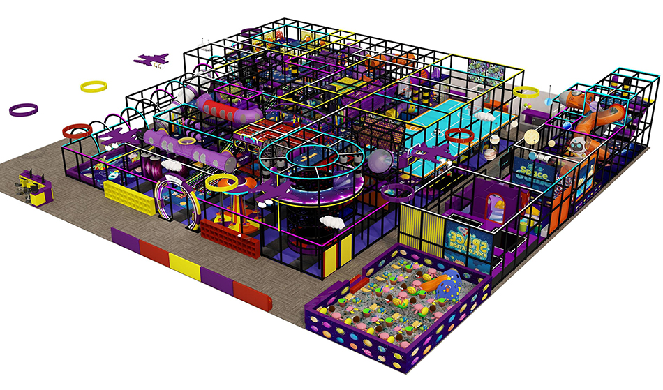 custom soft play structure bj-9079 customizable interior playground for kids for indoor play centers view 2 | Bluejayset