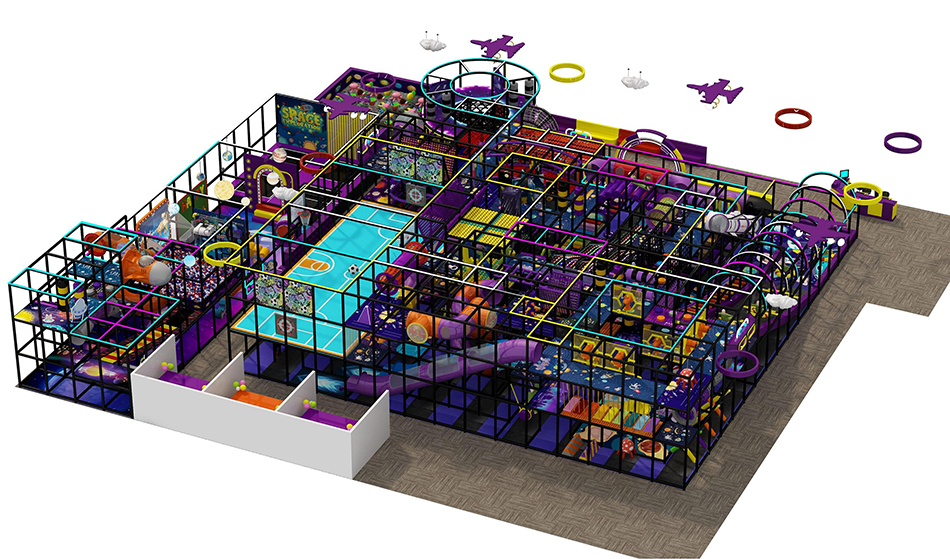 custom soft play structure bj-9079 customizable interior playground for kids for indoor play centers view 3 | Bluejayset