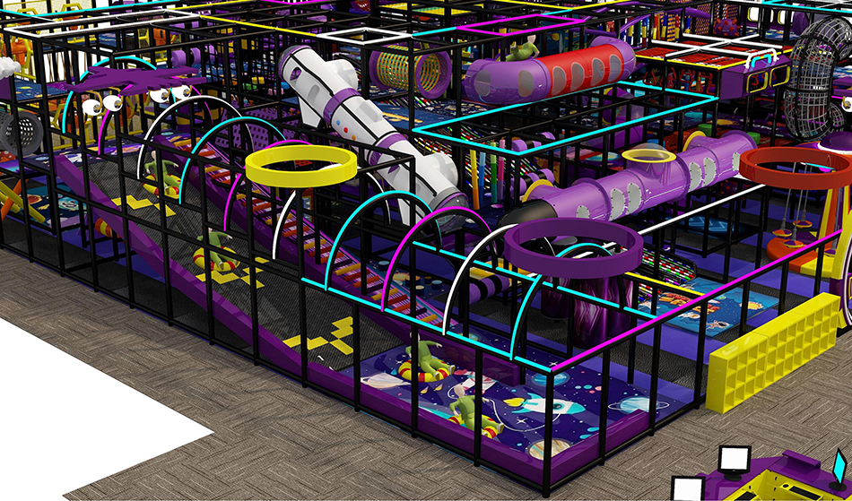 custom soft play structure bj-9079 customizable interior playground for kids for indoor play centers view 4 | Bluejayset