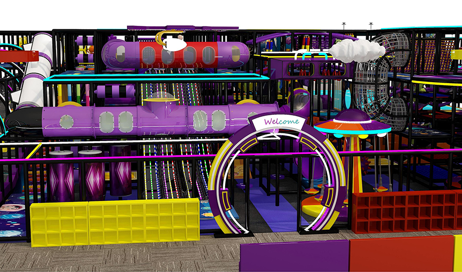 custom soft play structure bj-9079 customizable interior playground for kids for indoor play centers view 5 | Bluejayset