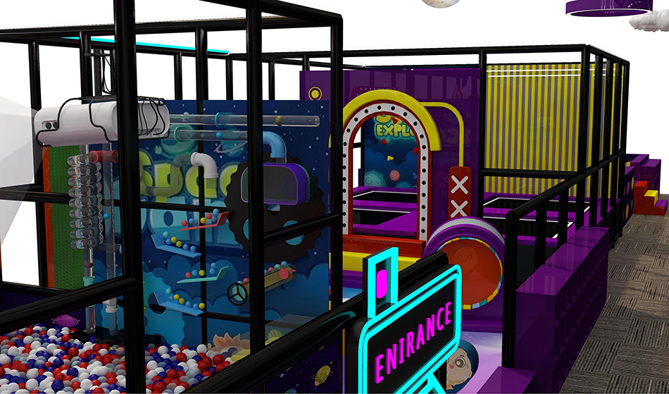 custom soft play structure bj-9079 customizable interior playground for kids for indoor play centers view 7 | Bluejayset